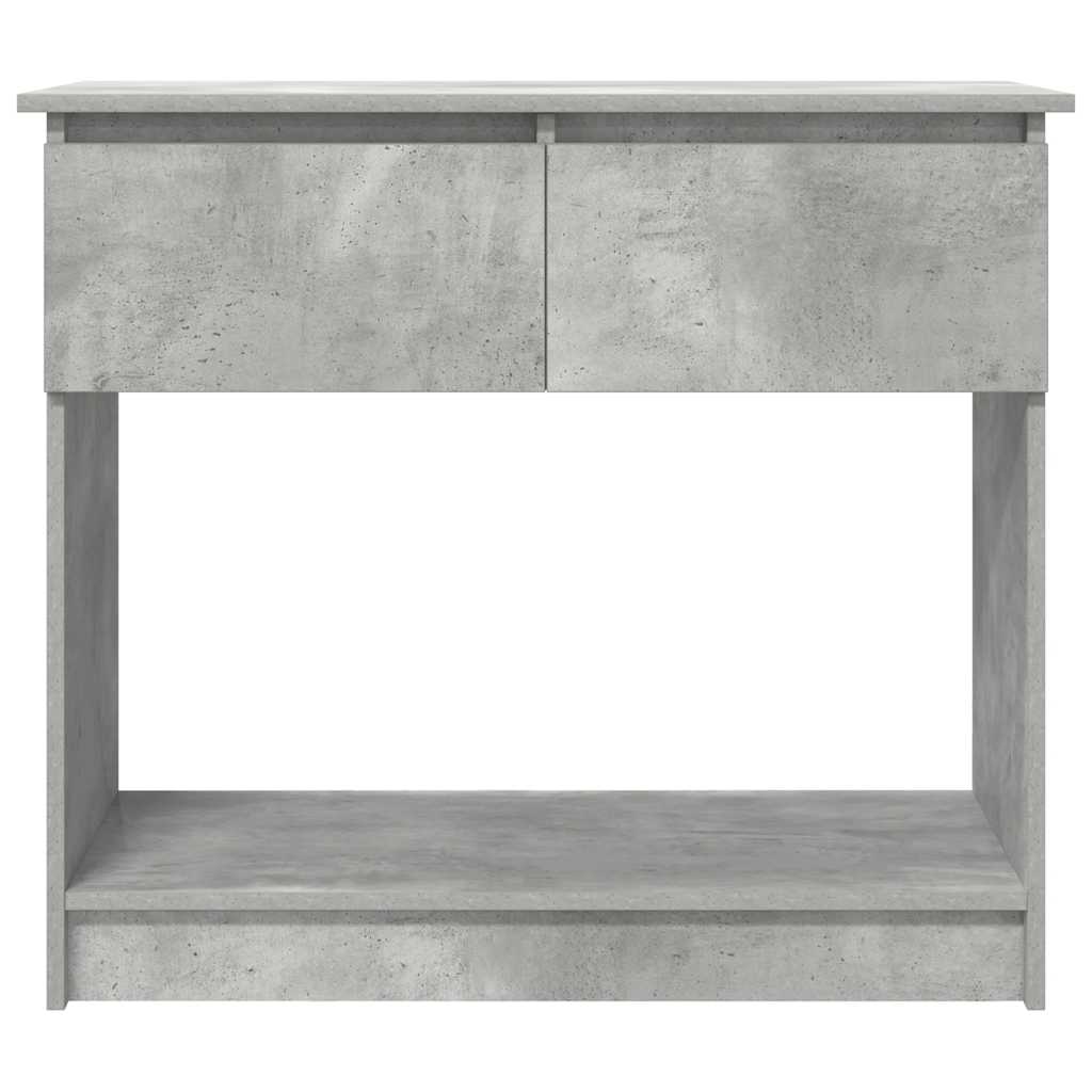 Consolă cu sertare Gri beton 85,5x38,5x74,5 cm GartenMobel Dekor