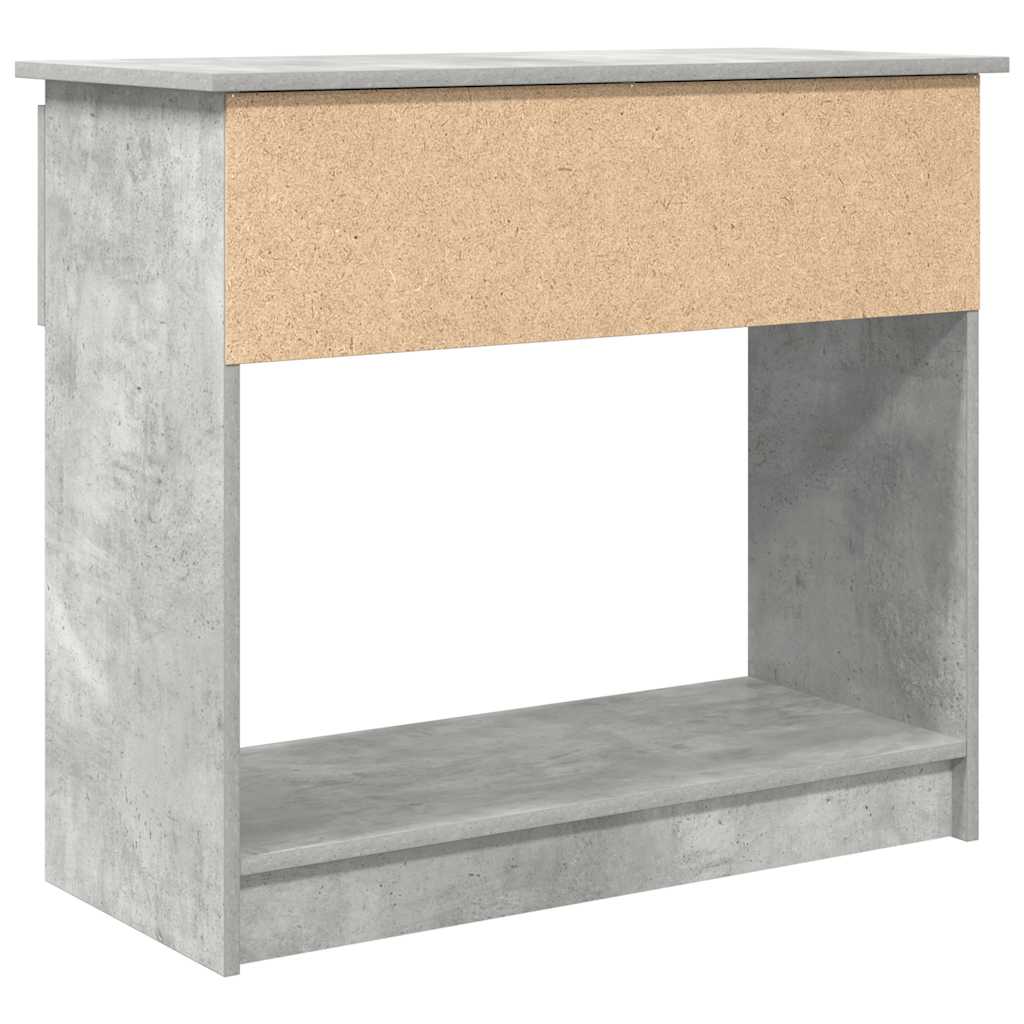 Consolă cu sertare Gri beton 85,5x38,5x74,5 cm GartenMobel Dekor