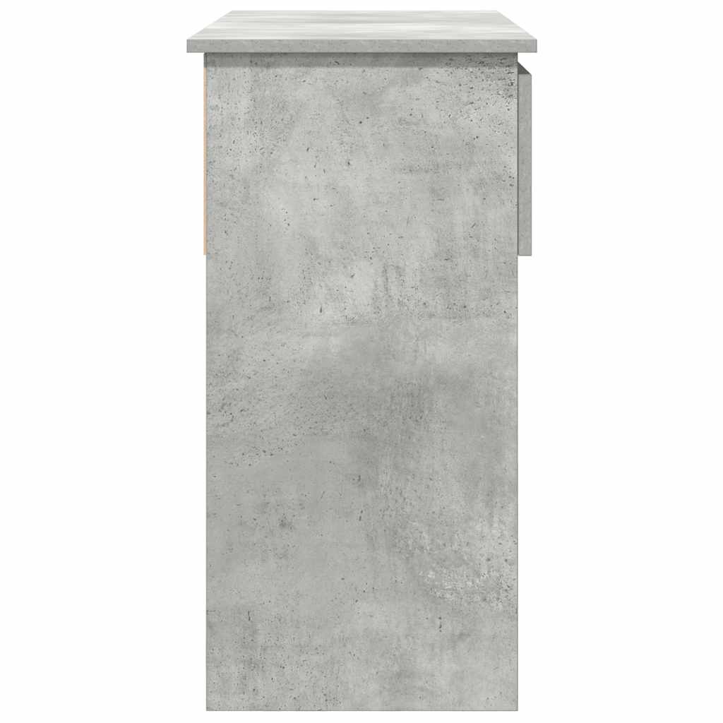 Consolă cu sertare Gri beton 85,5x38,5x74,5 cm GartenMobel Dekor