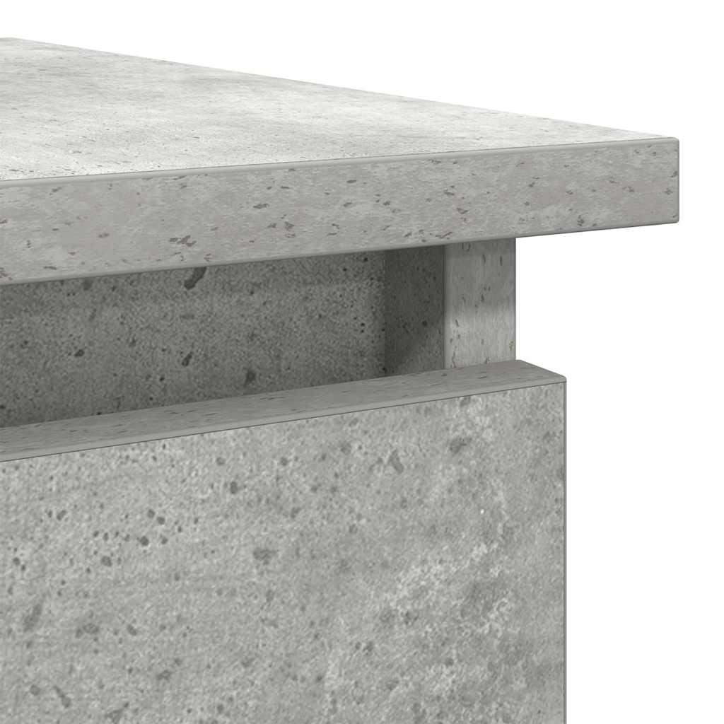 Consolă cu sertare Gri beton 85,5x38,5x74,5 cm GartenMobel Dekor