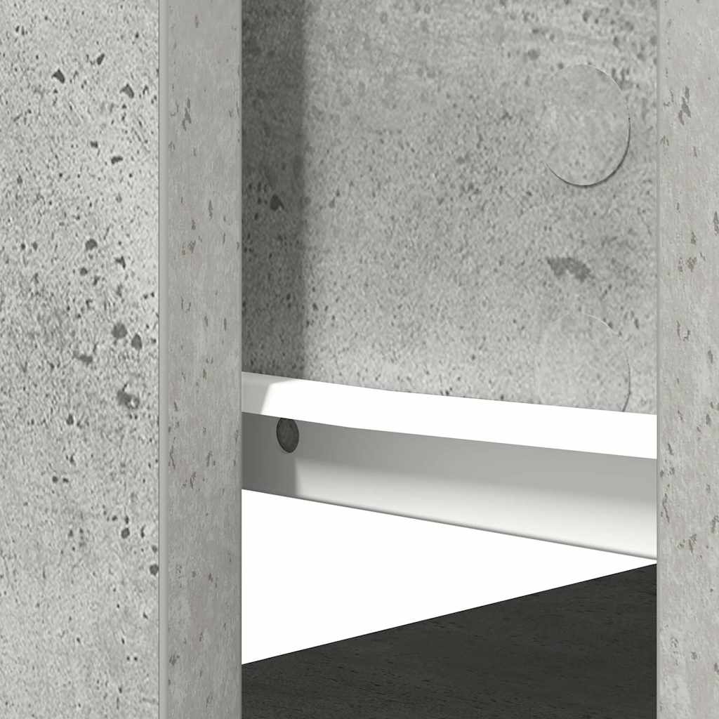 Consolă cu sertare Gri beton 85,5x38,5x74,5 cm GartenMobel Dekor