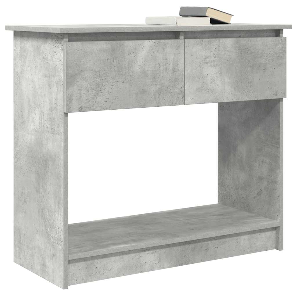 Consolă cu sertare Gri beton 85,5x38,5x74,5 cm GartenMobel Dekor