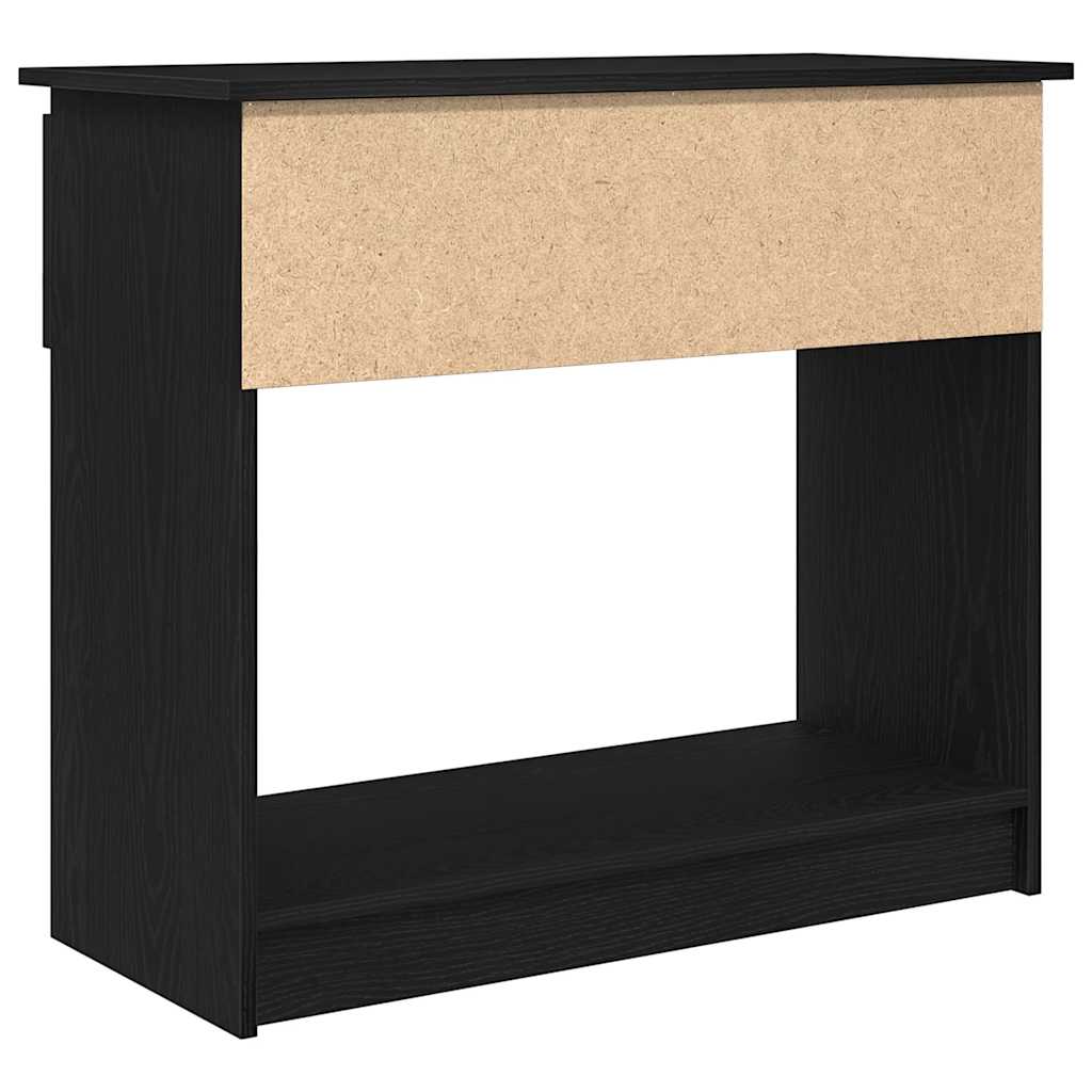 Consolă cu sertare Negru 85,5x38,5x74,5 cm GartenMobel Dekor
