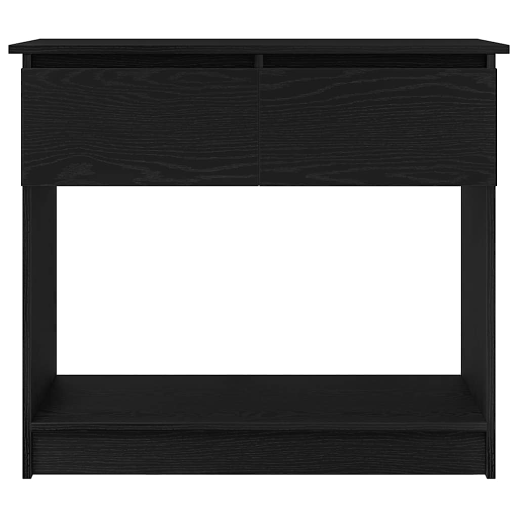 Consolă cu sertare Negru 85,5x38,5x74,5 cm GartenMobel Dekor