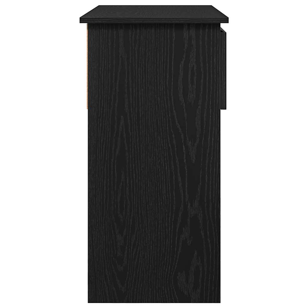 Consolă cu sertare Negru 85,5x38,5x74,5 cm GartenMobel Dekor