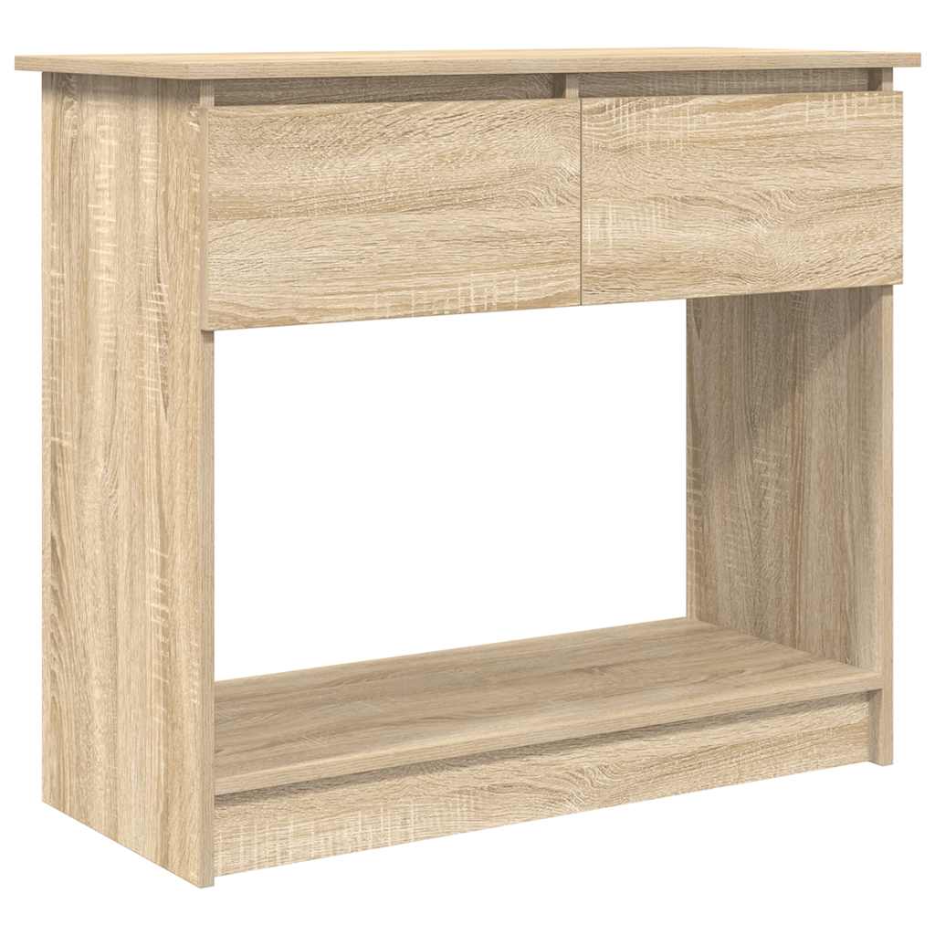 Consolă cu sertare Stejar Sonoma 85,5x38,5x74,5 cm GartenMobel Dekor