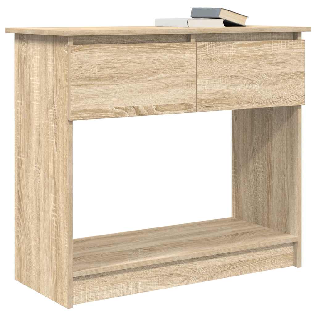 Consolă cu sertare Stejar Sonoma 85,5x38,5x74,5 cm GartenMobel Dekor