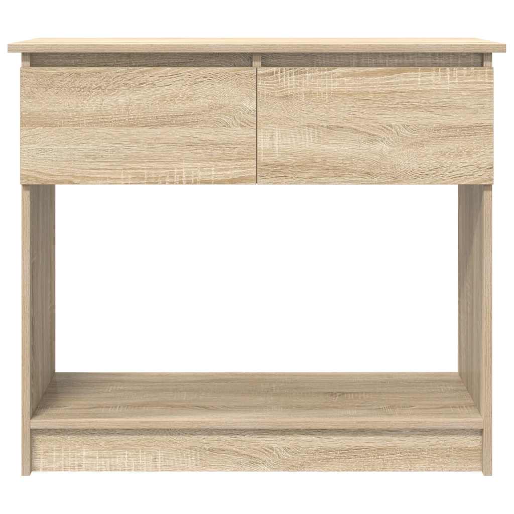 Consolă cu sertare Stejar Sonoma 85,5x38,5x74,5 cm GartenMobel Dekor