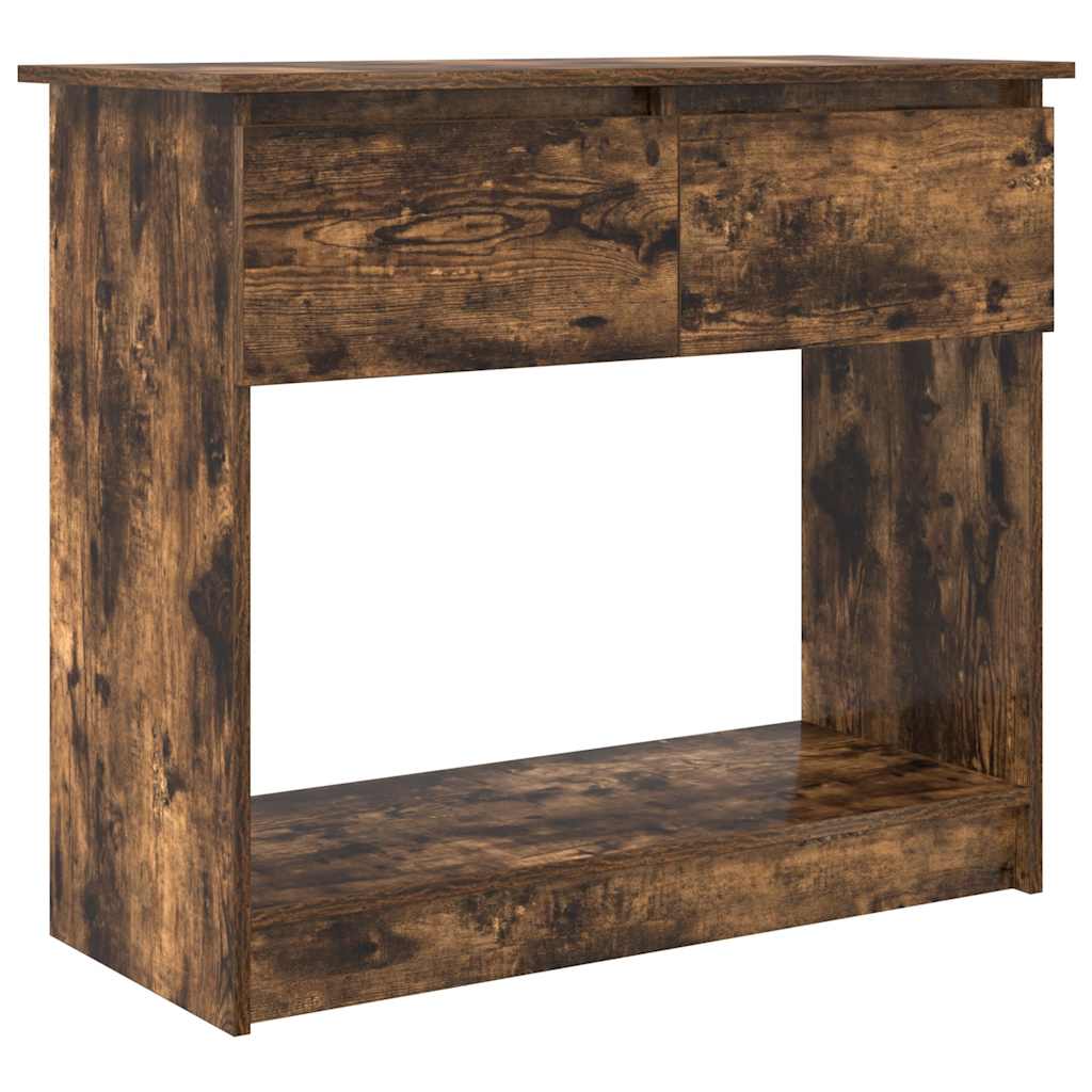 Consolă cu sertare Stejar afumat 85,5x38,5x74,5 cm GartenMobel Dekor