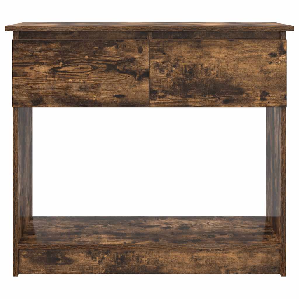 Consolă cu sertare Stejar afumat 85,5x38,5x74,5 cm GartenMobel Dekor