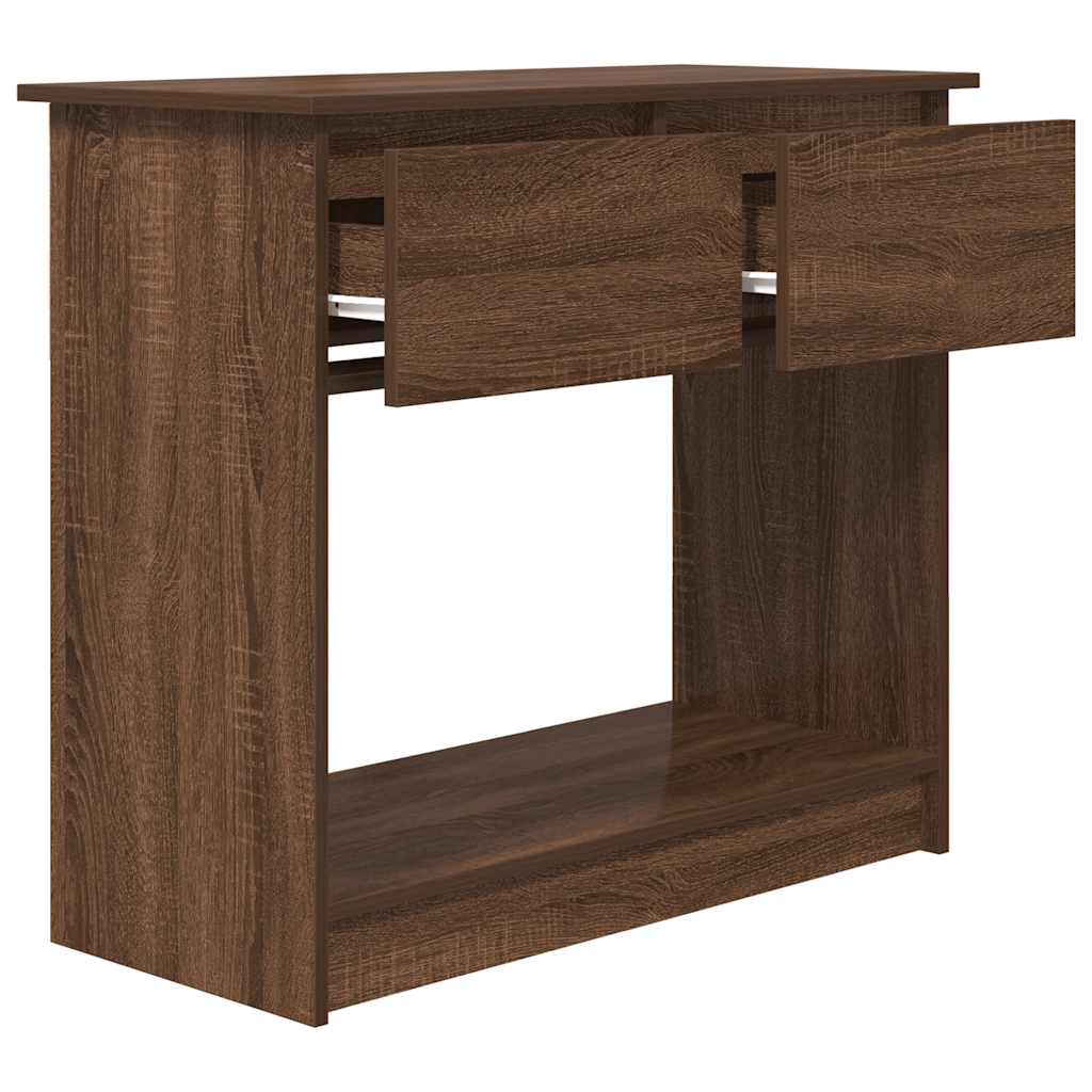 Consolă cu sertare Stejar maro 85,5x38,5x74,5 cm GartenMobel Dekor