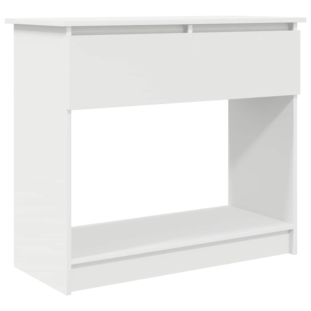 Consolă cu sertare alb 85,5x38,5x74,5 cm GartenMobel Dekor