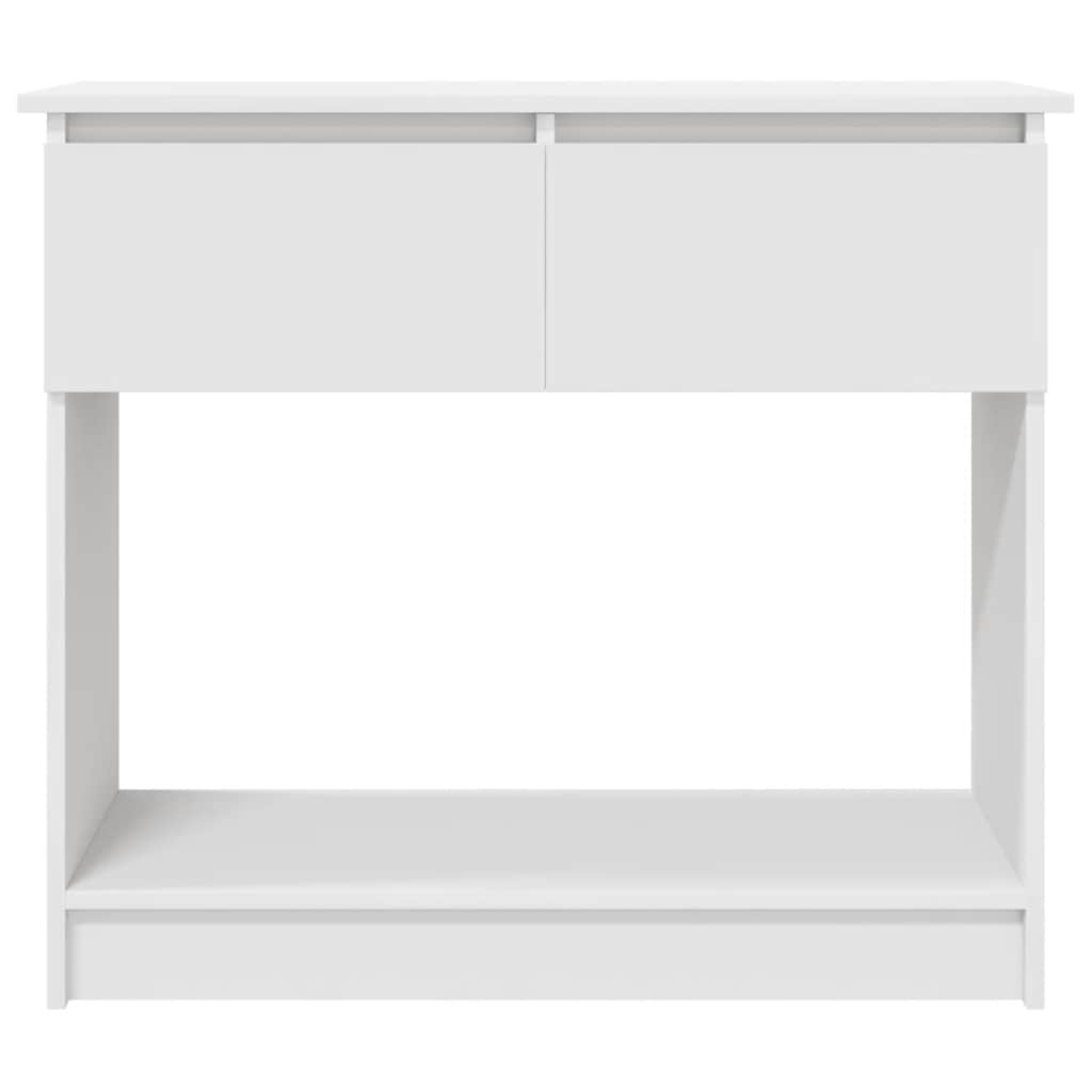 Consolă cu sertare alb 85,5x38,5x74,5 cm GartenMobel Dekor