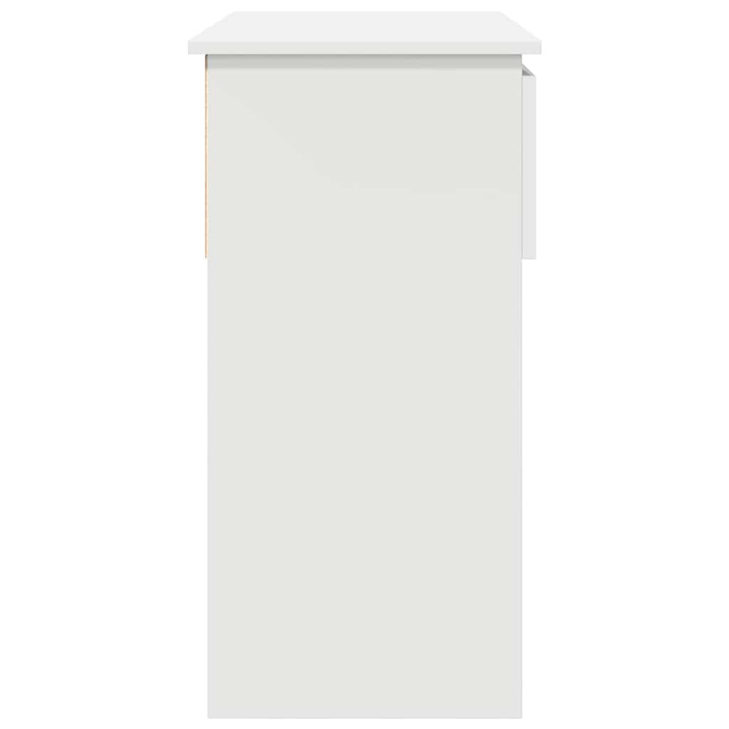 Consolă cu sertare alb 85,5x38,5x74,5 cm GartenMobel Dekor