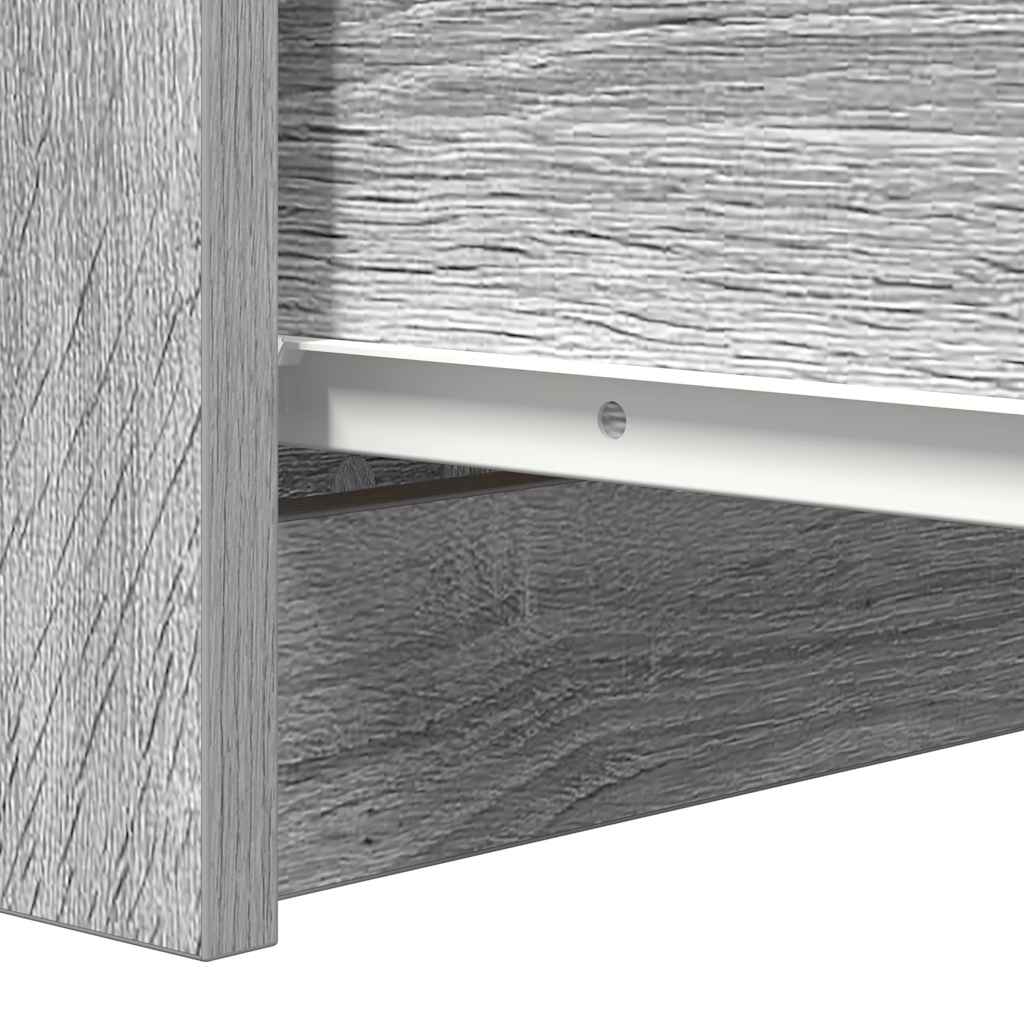 Bufetă cu sertare Gri Sonoma 37,5x35x99 cm Lemn prelucrat GartenMobel Dekor