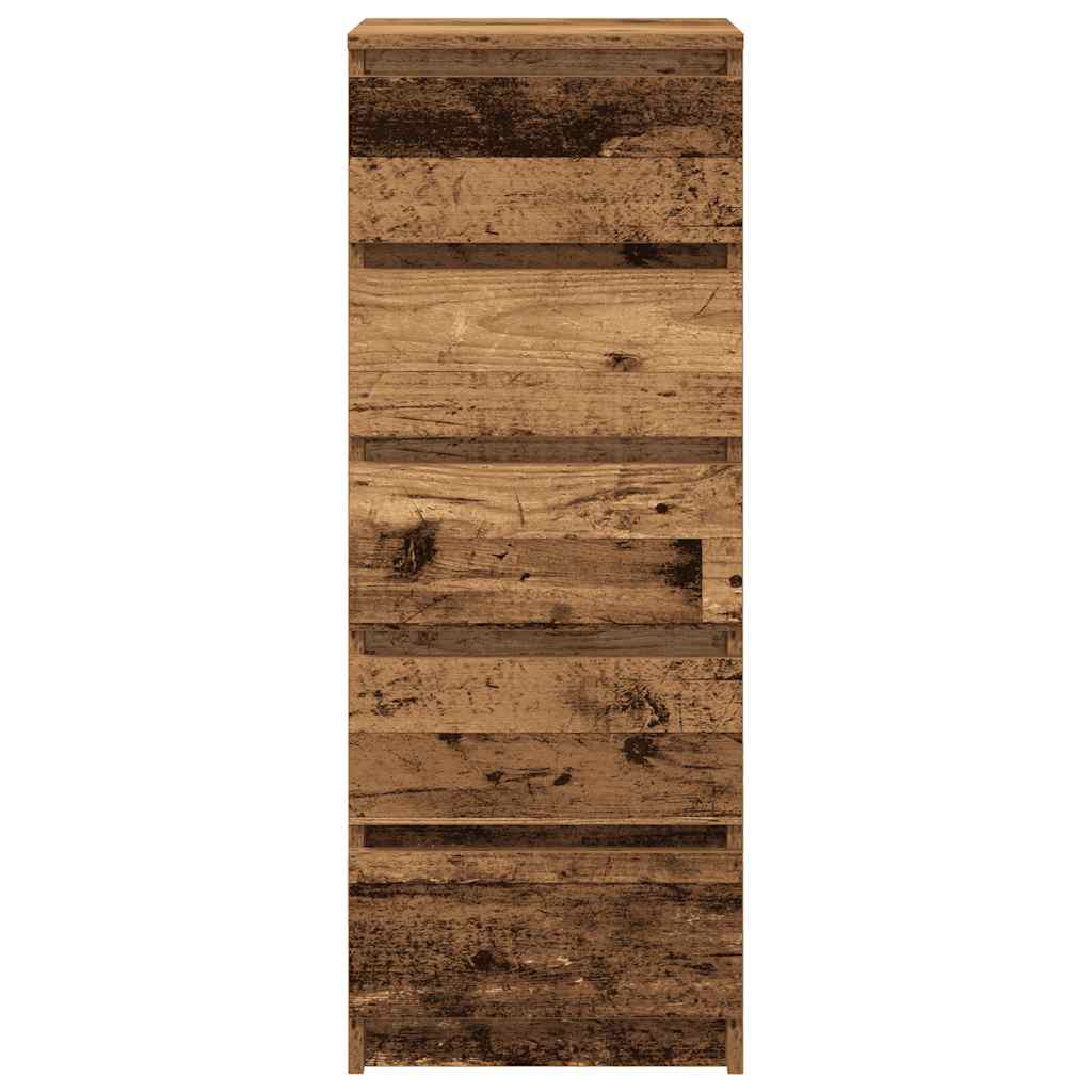 Bufetă cu sertare Lemn vechi 37,5x35x99 cm Lemn prelucrat GartenMobel Dekor