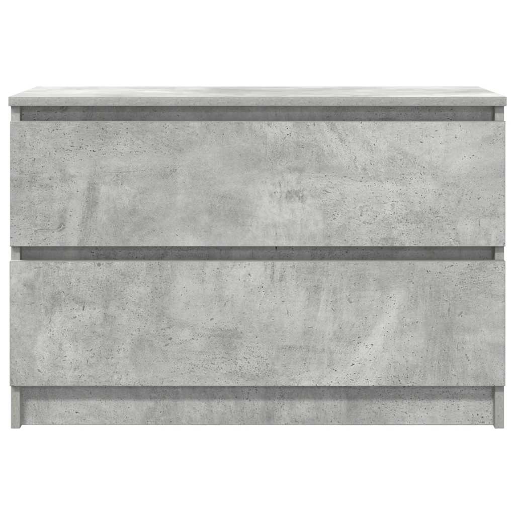 Dulap TV Beton Gri 80x35x54 cm Lemn prelucrat GartenMobel Dekor