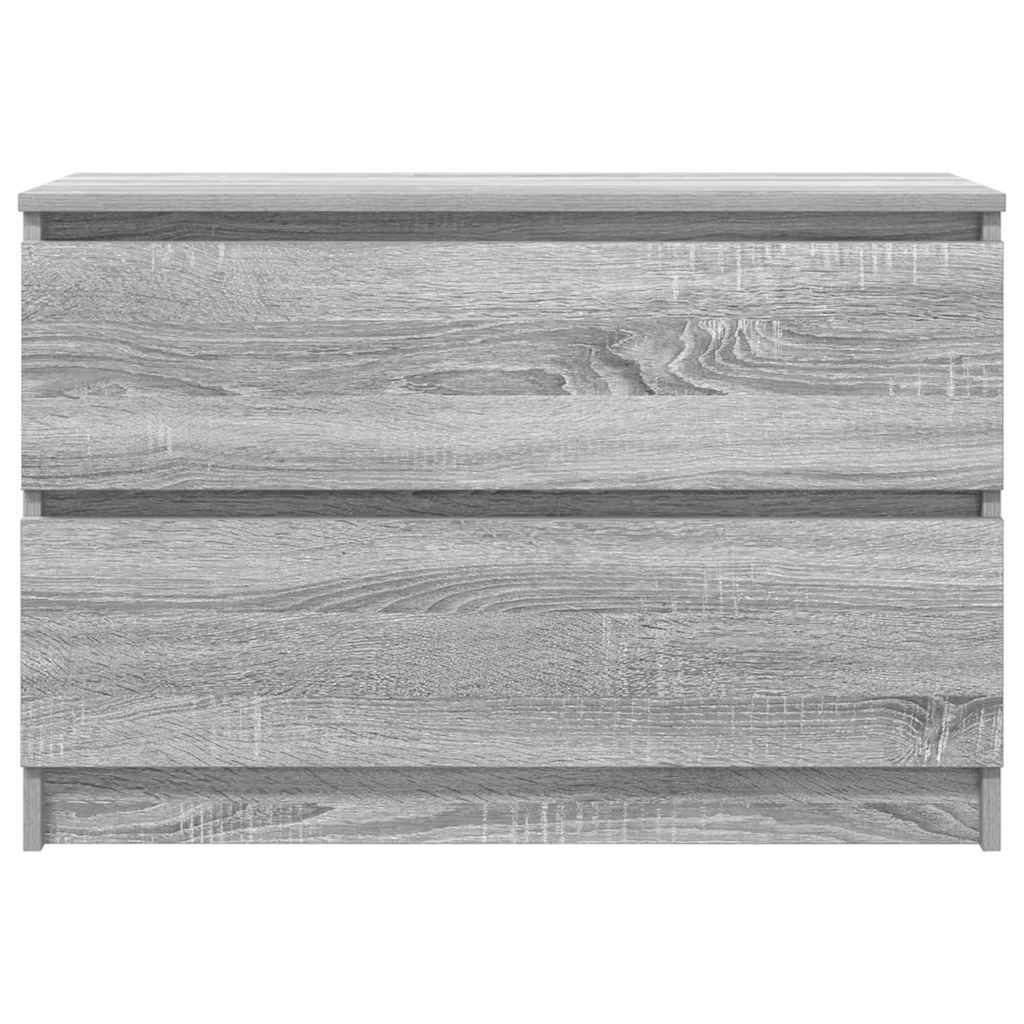 Dulap TV Gri Sonoma 80x35x54 cm lemn prelucrat GartenMobel Dekor