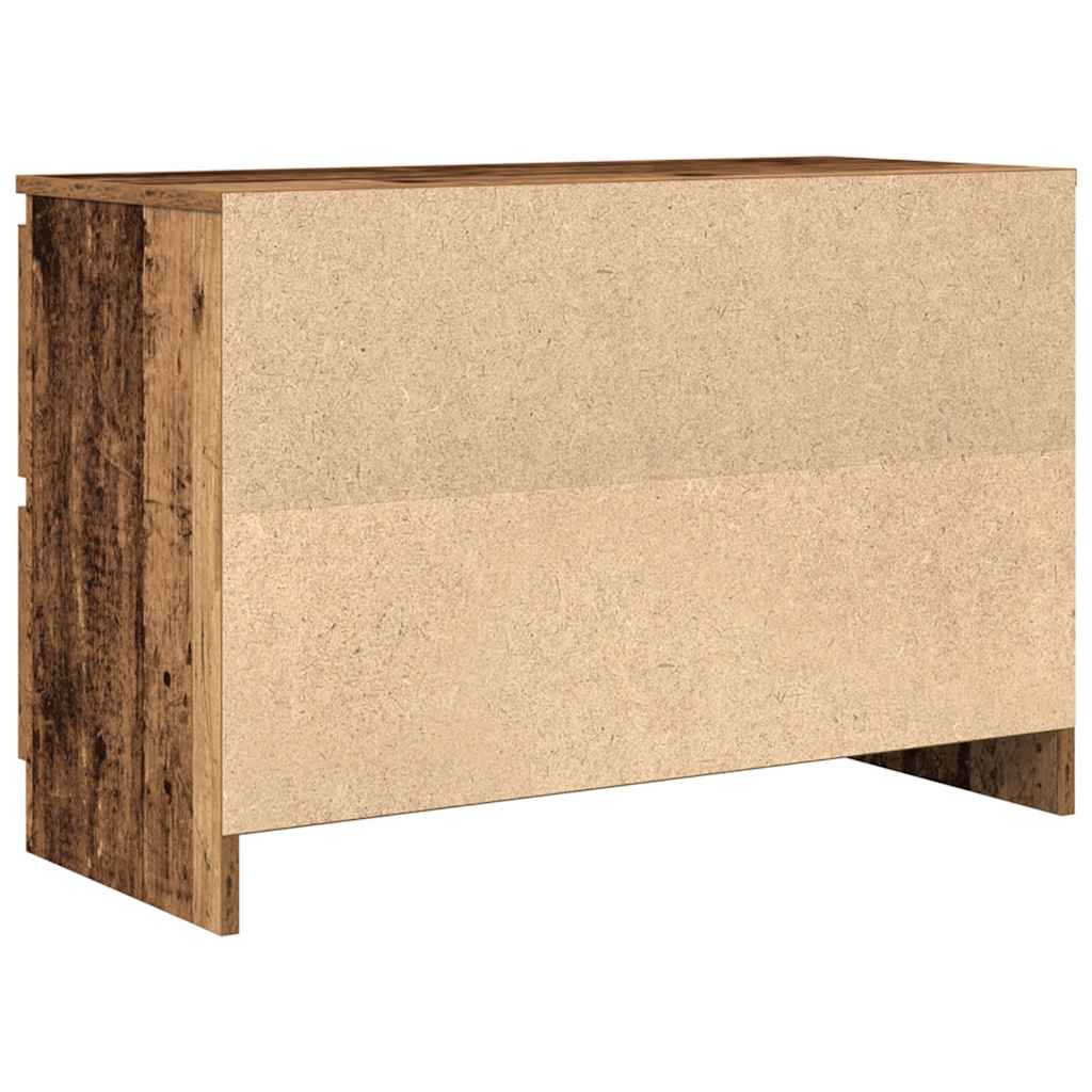 Dulap TV Lemn vechi 80x35x54 cm Lemn prelucrat GartenMobel Dekor