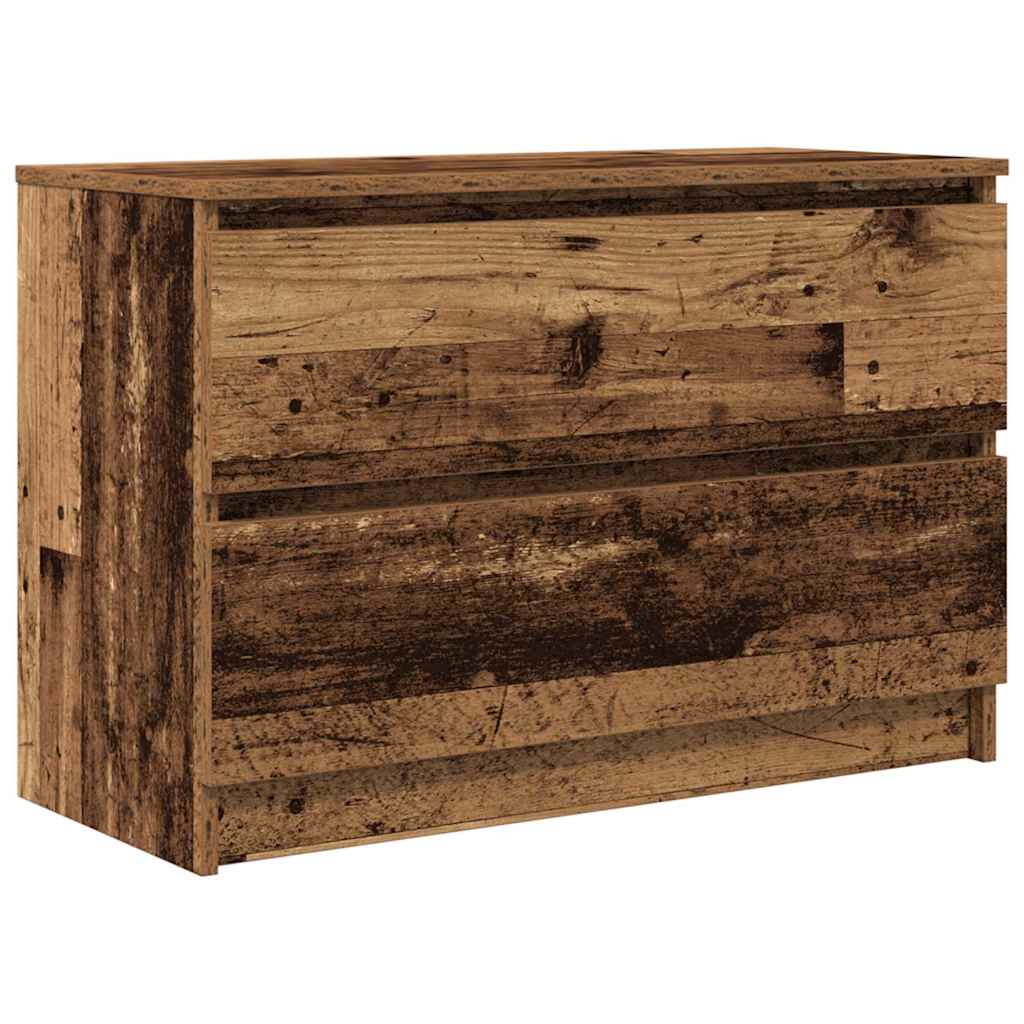 Dulap TV Lemn vechi 80x35x54 cm Lemn prelucrat GartenMobel Dekor