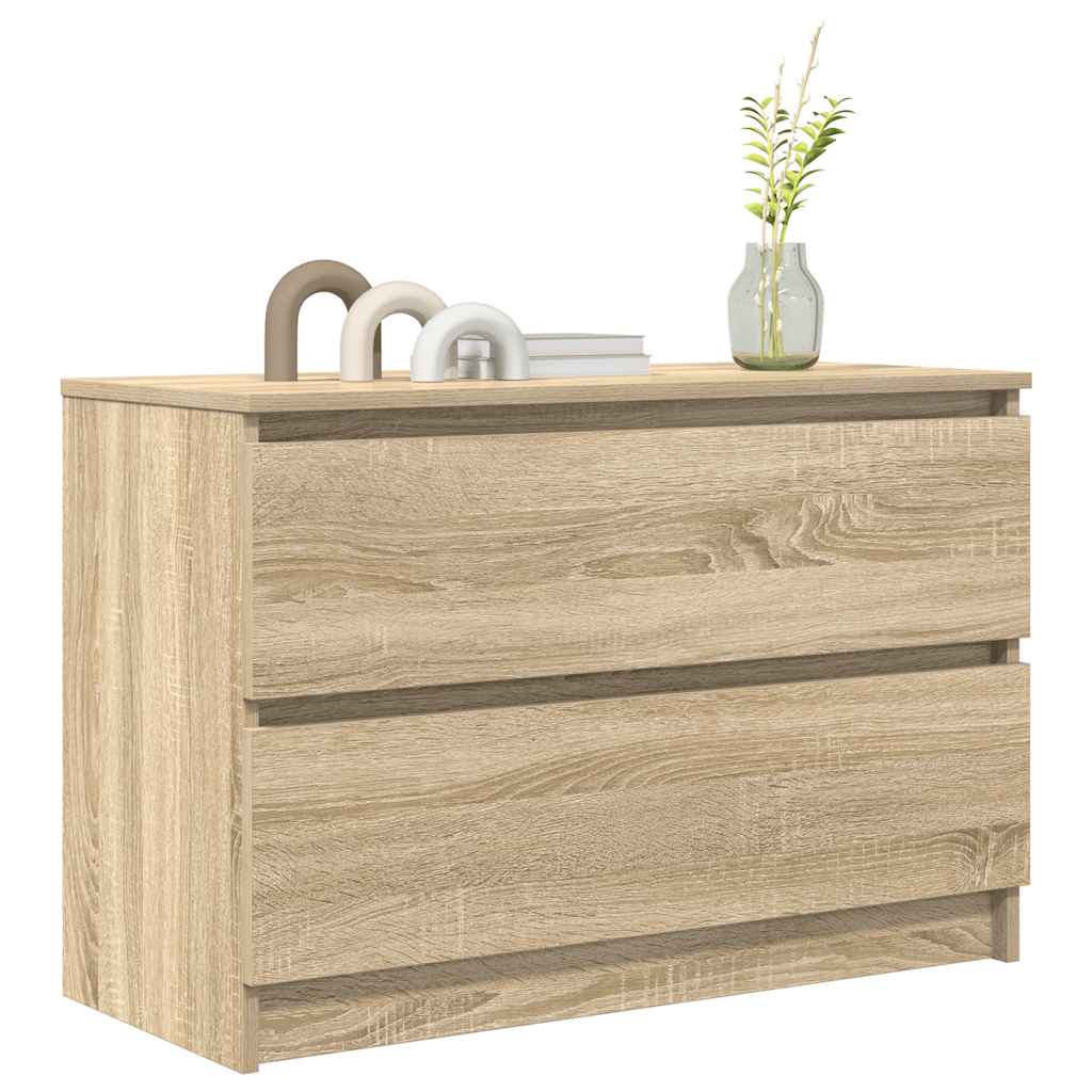 Dulap TV Stejar Sonoma 80x35x54 cm Lemn prelucrat GartenMobel Dekor