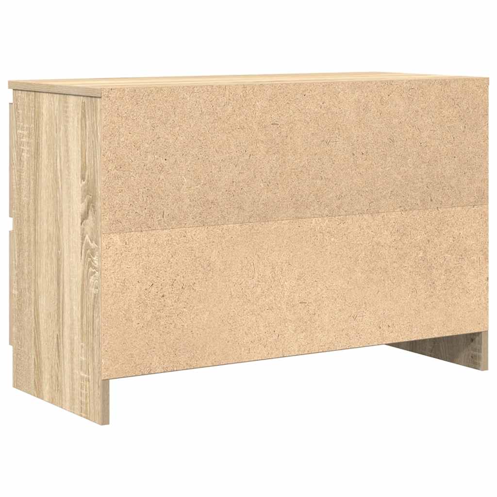Dulap TV Stejar Sonoma 80x35x54 cm Lemn prelucrat GartenMobel Dekor