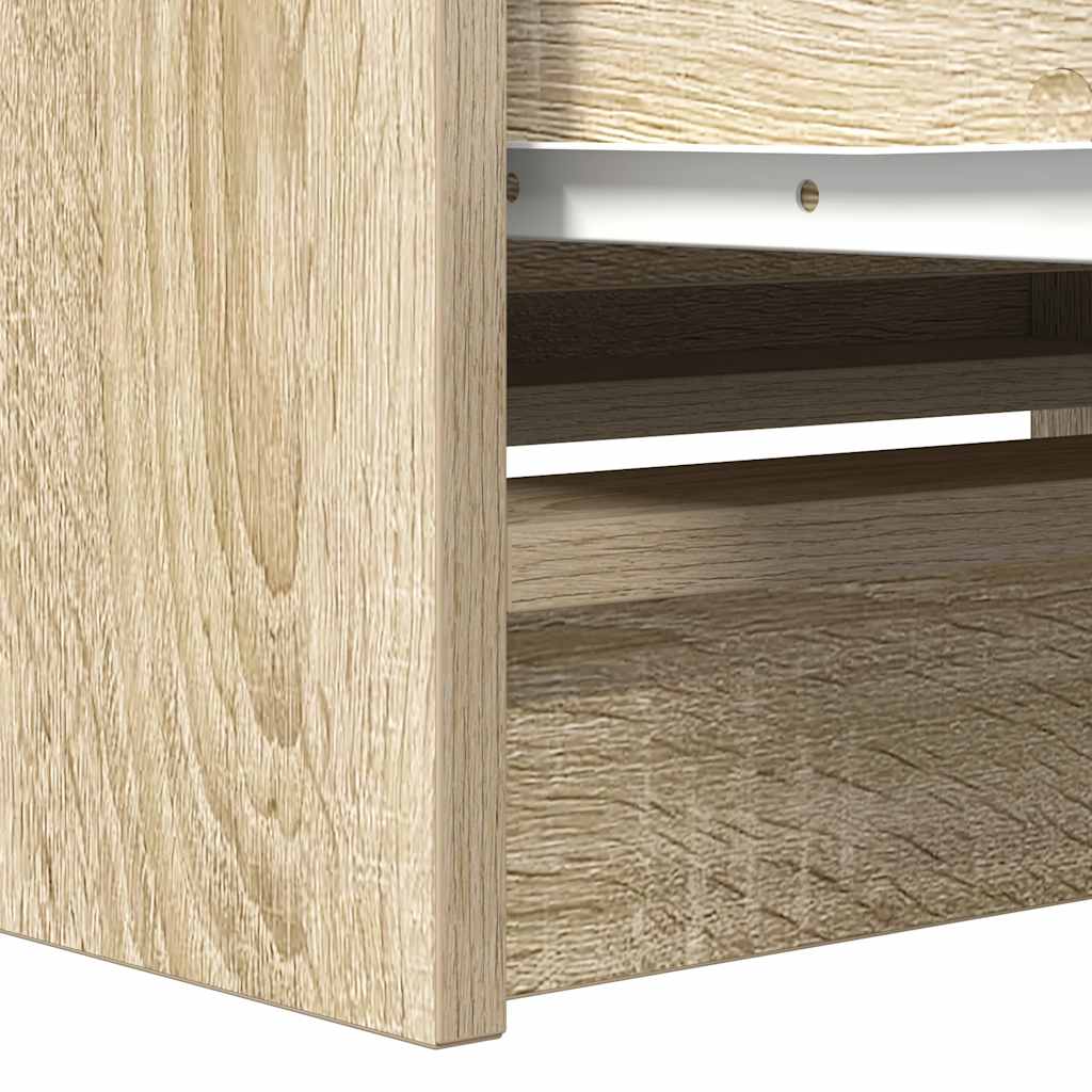 Dulap TV Stejar Sonoma 80x35x54 cm Lemn prelucrat GartenMobel Dekor
