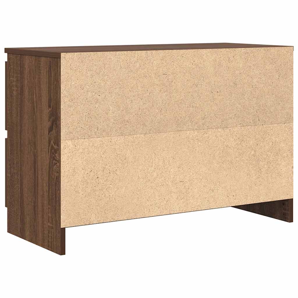 Dulap TV Stejar maro 80x35x54 cm Lemn prelucrat GartenMobel Dekor