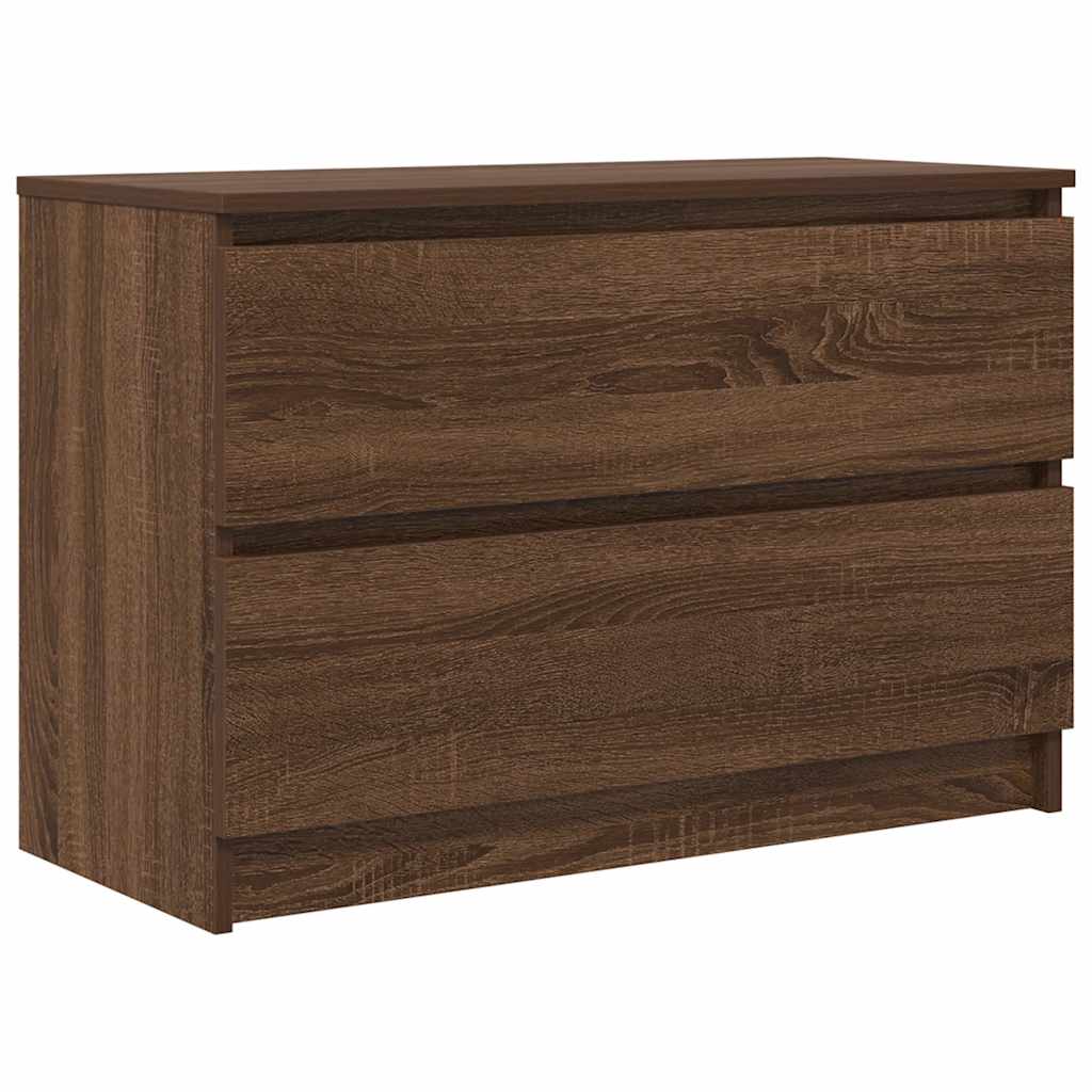Dulap TV Stejar maro 80x35x54 cm Lemn prelucrat GartenMobel Dekor