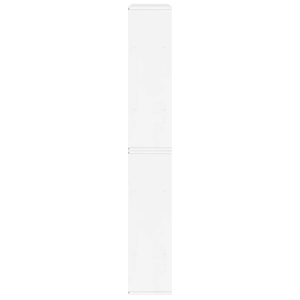 Dulapuri laterale 4 buc ODDA alb 40x24x79 cm lemn masiv de pin GartenMobel Dekor