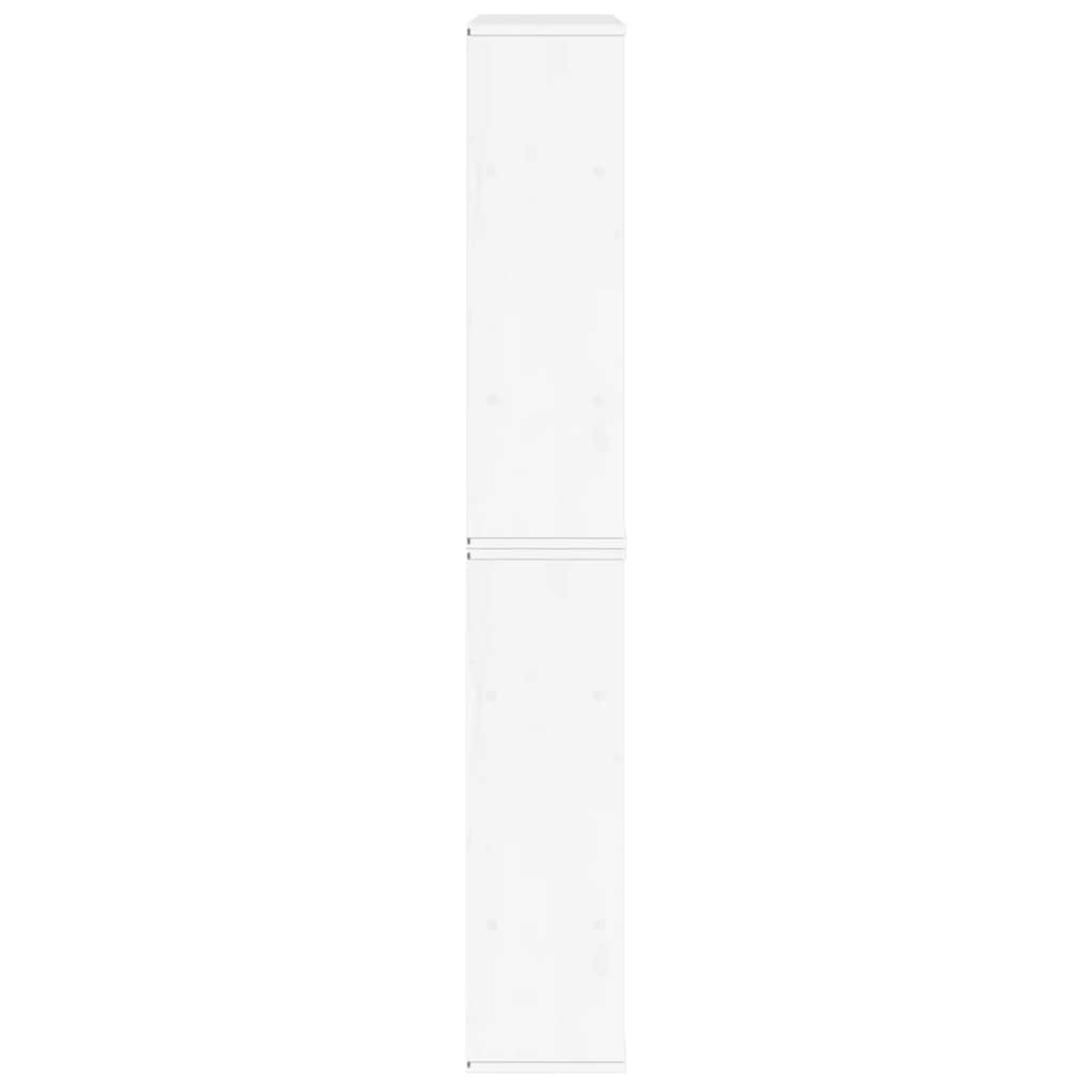 Dulapuri laterale 4 buc ODDA alb 40x24x79 cm lemn masiv de pin GartenMobel Dekor
