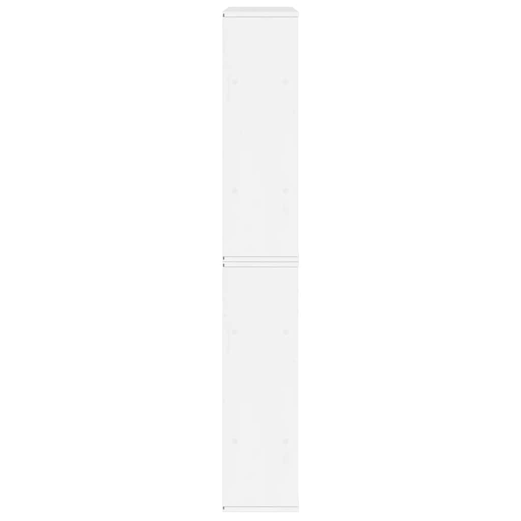 Dulapuri laterale 6 buc ODDA alb 40x24x79 cm lemn masiv de pin GartenMobel Dekor