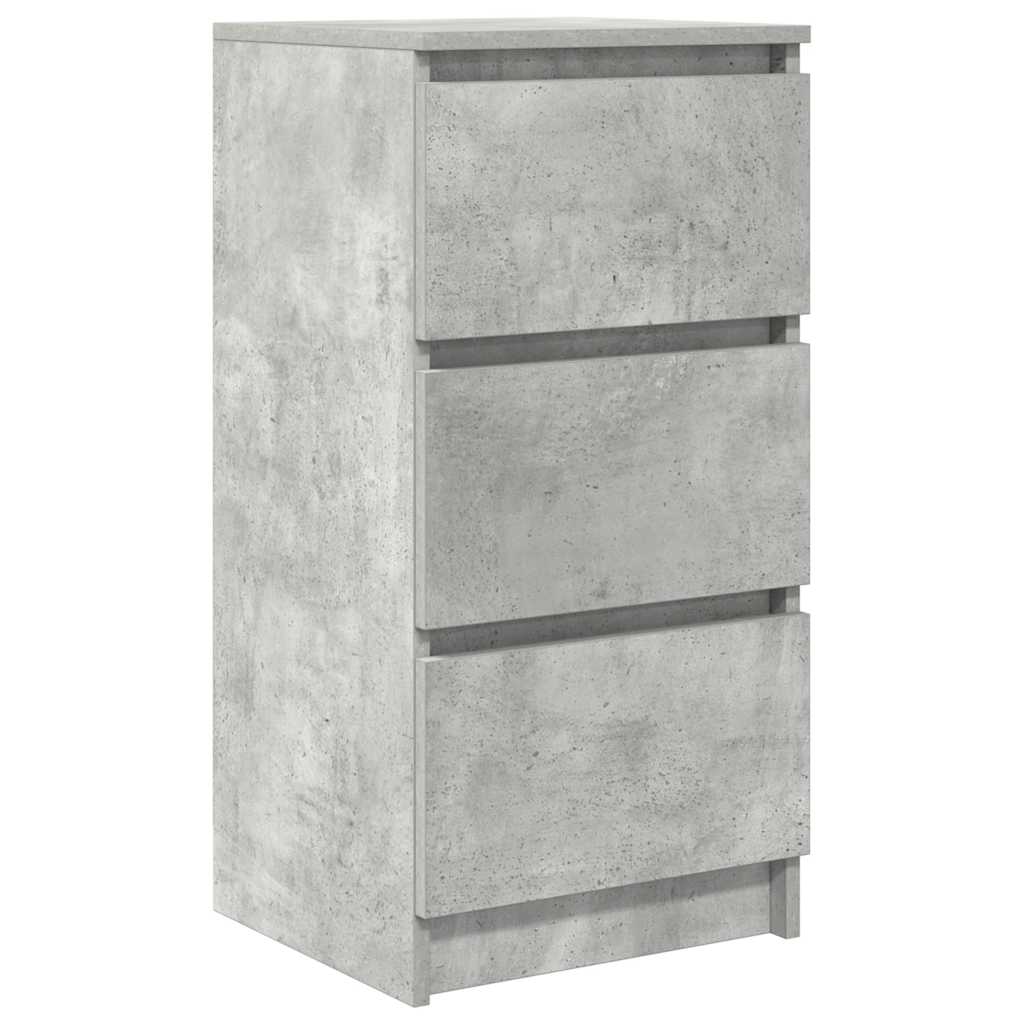 Bufetă Gri Beton 37,5x35x76 cm Lemn prelucrat GartenMobel Dekor