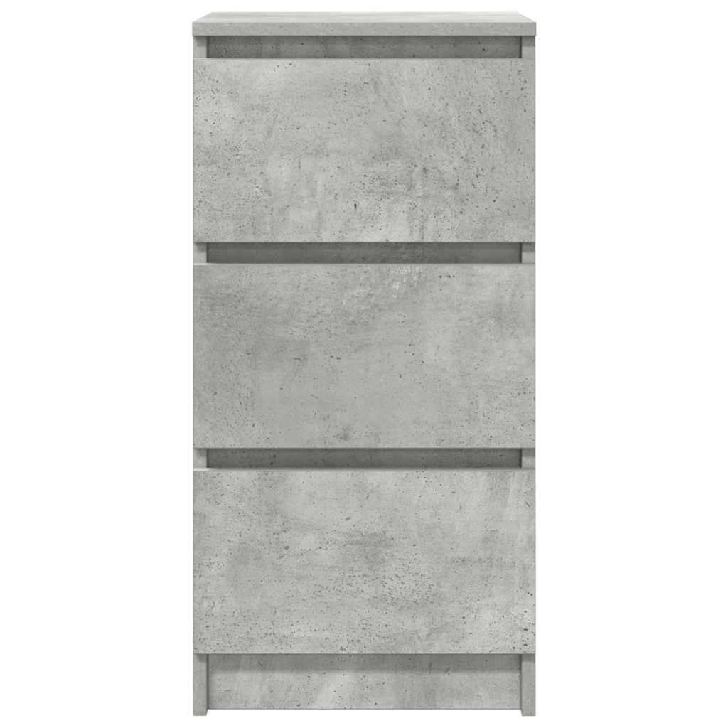 Bufetă Gri Beton 37,5x35x76 cm Lemn prelucrat GartenMobel Dekor