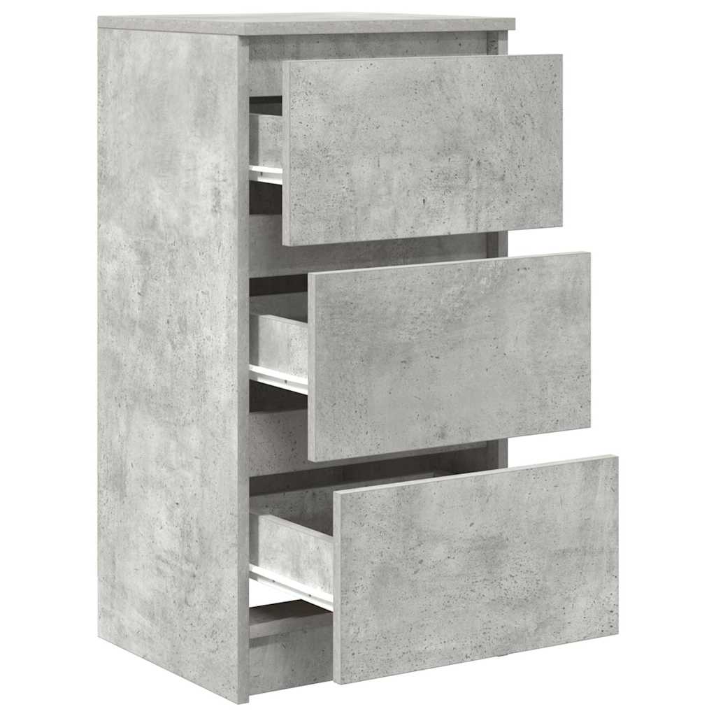 Bufetă Gri Beton 37,5x35x76 cm Lemn prelucrat GartenMobel Dekor