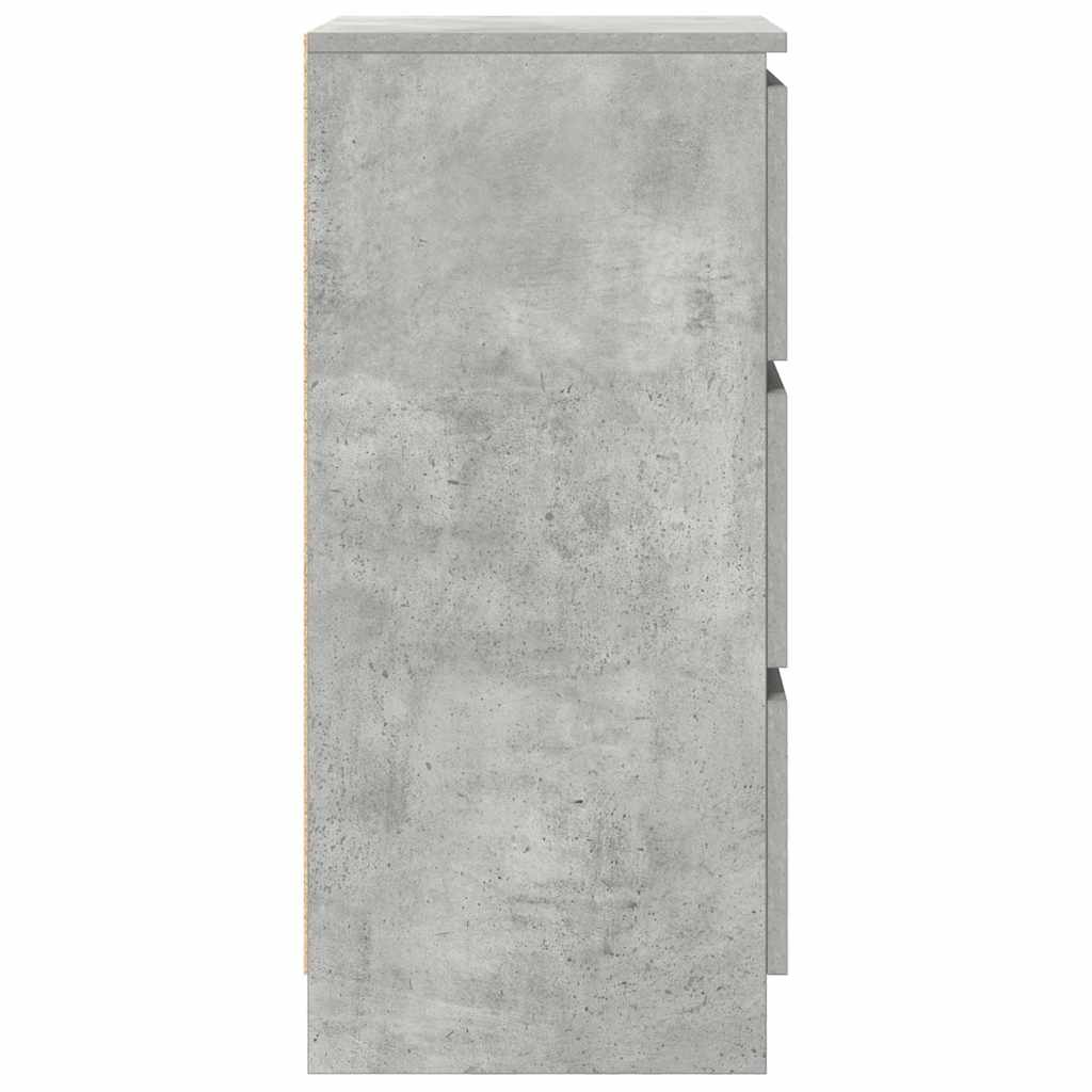 Bufetă Gri Beton 37,5x35x76 cm Lemn prelucrat GartenMobel Dekor
