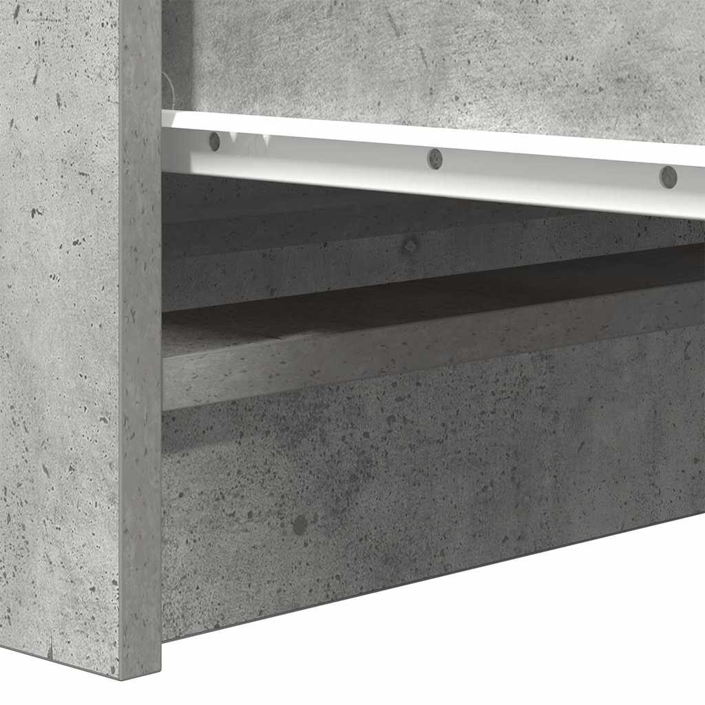 Bufetă Gri Beton 37,5x35x76 cm Lemn prelucrat GartenMobel Dekor