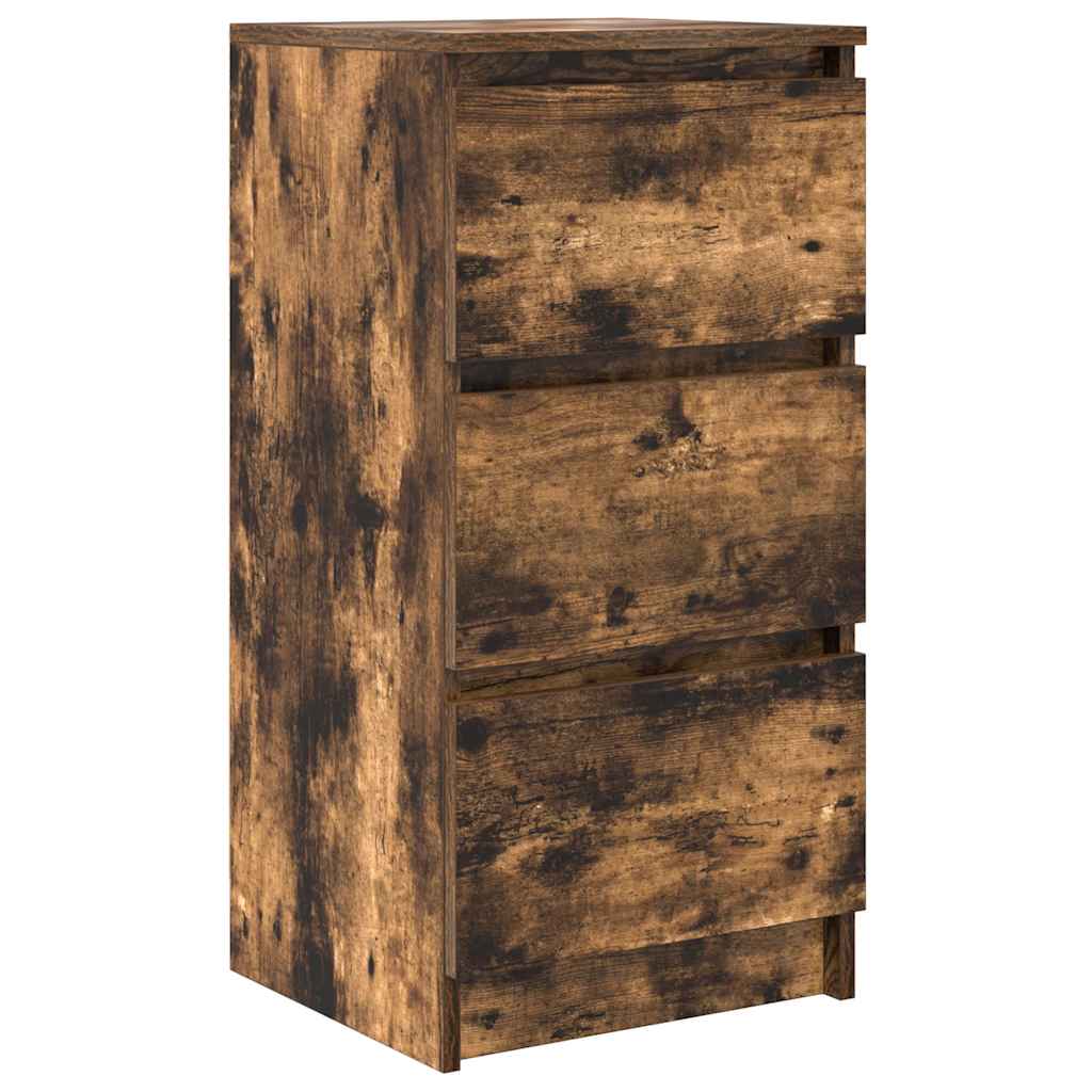 Bufetă Stejar afumat 37,5x35x76 cm Lemn prelucrat GartenMobel Dekor