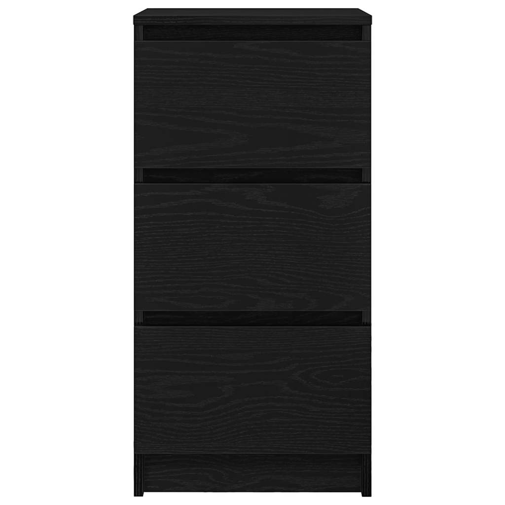 Bufetă Stejar negru 37,5x35x76 cm Lemn prelucrat GartenMobel Dekor