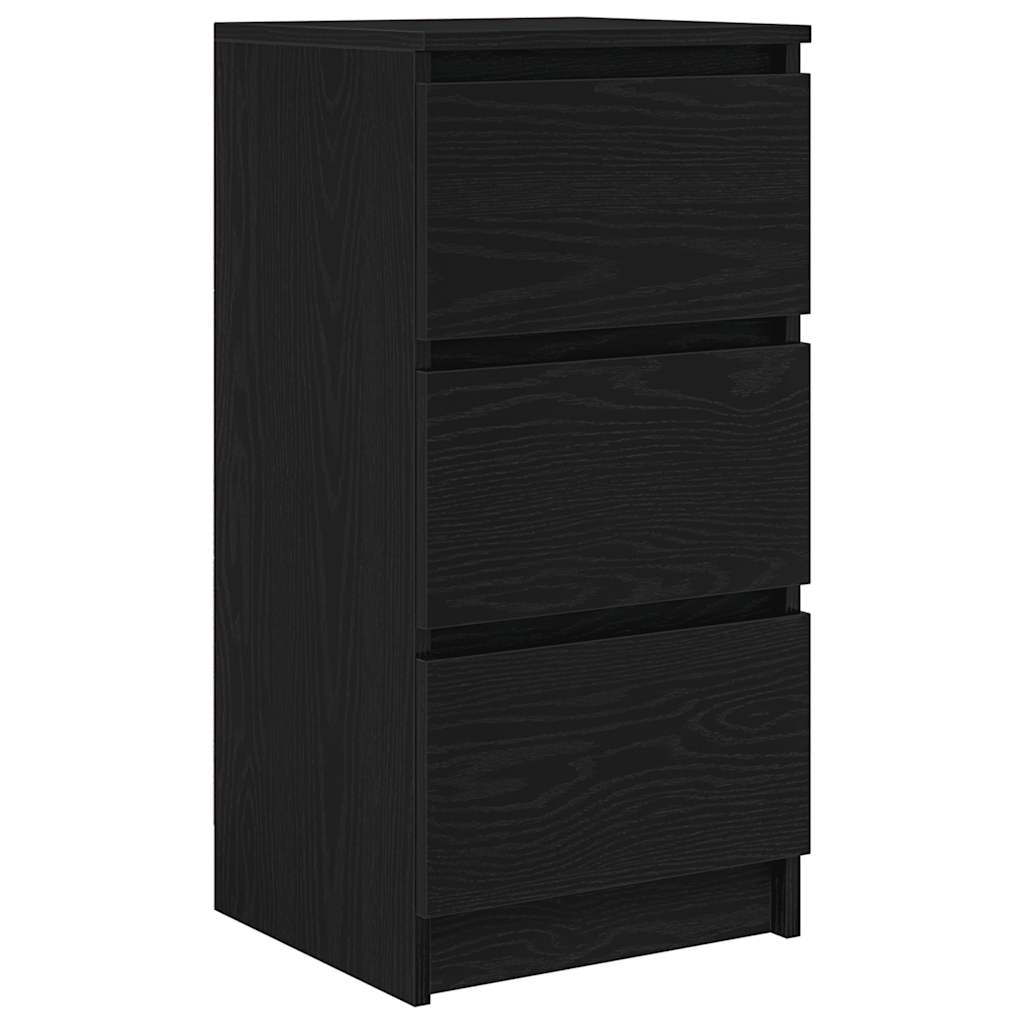 Bufetă Stejar negru 37,5x35x76 cm Lemn prelucrat GartenMobel Dekor