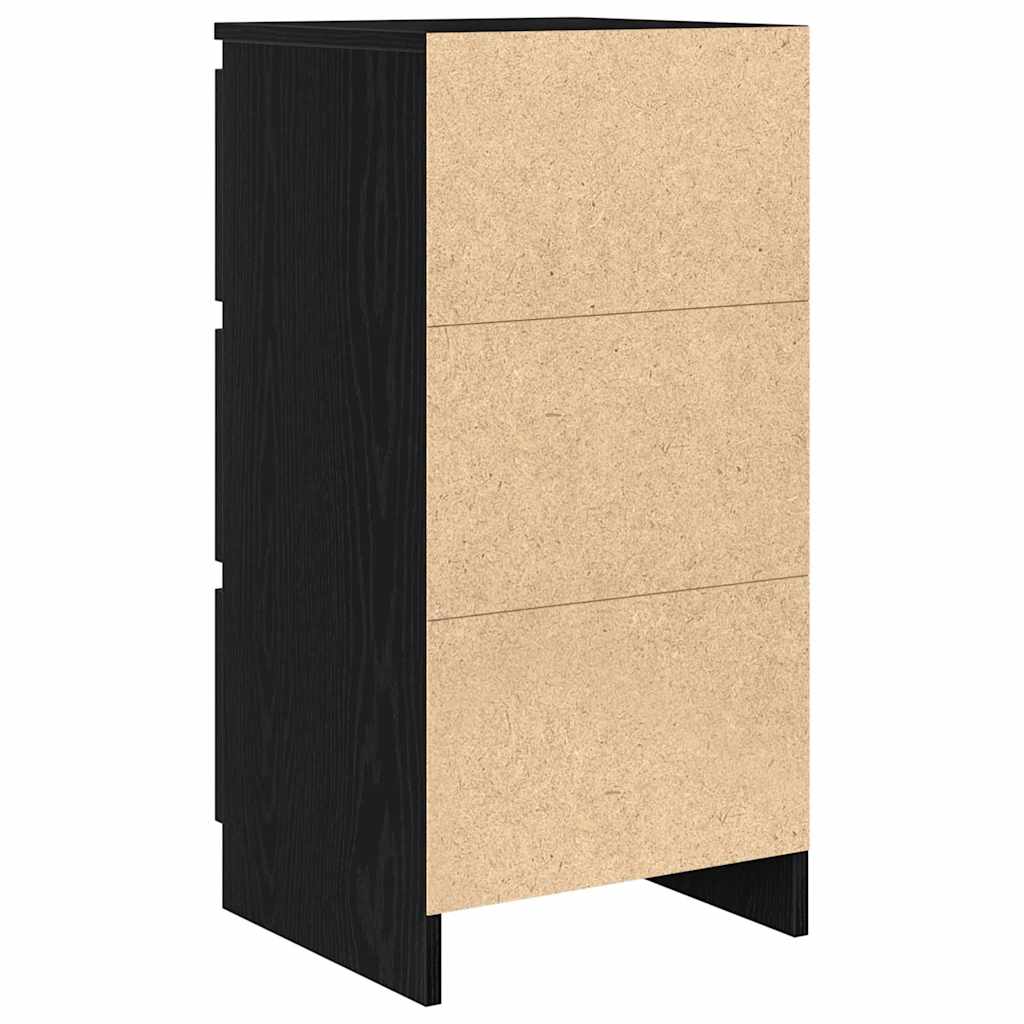 Bufetă Stejar negru 37,5x35x76 cm Lemn prelucrat GartenMobel Dekor