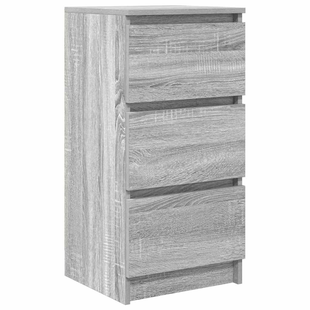Bufetă gri Sonoma 37,5x35x76 cm Lemn prelucrat GartenMobel Dekor