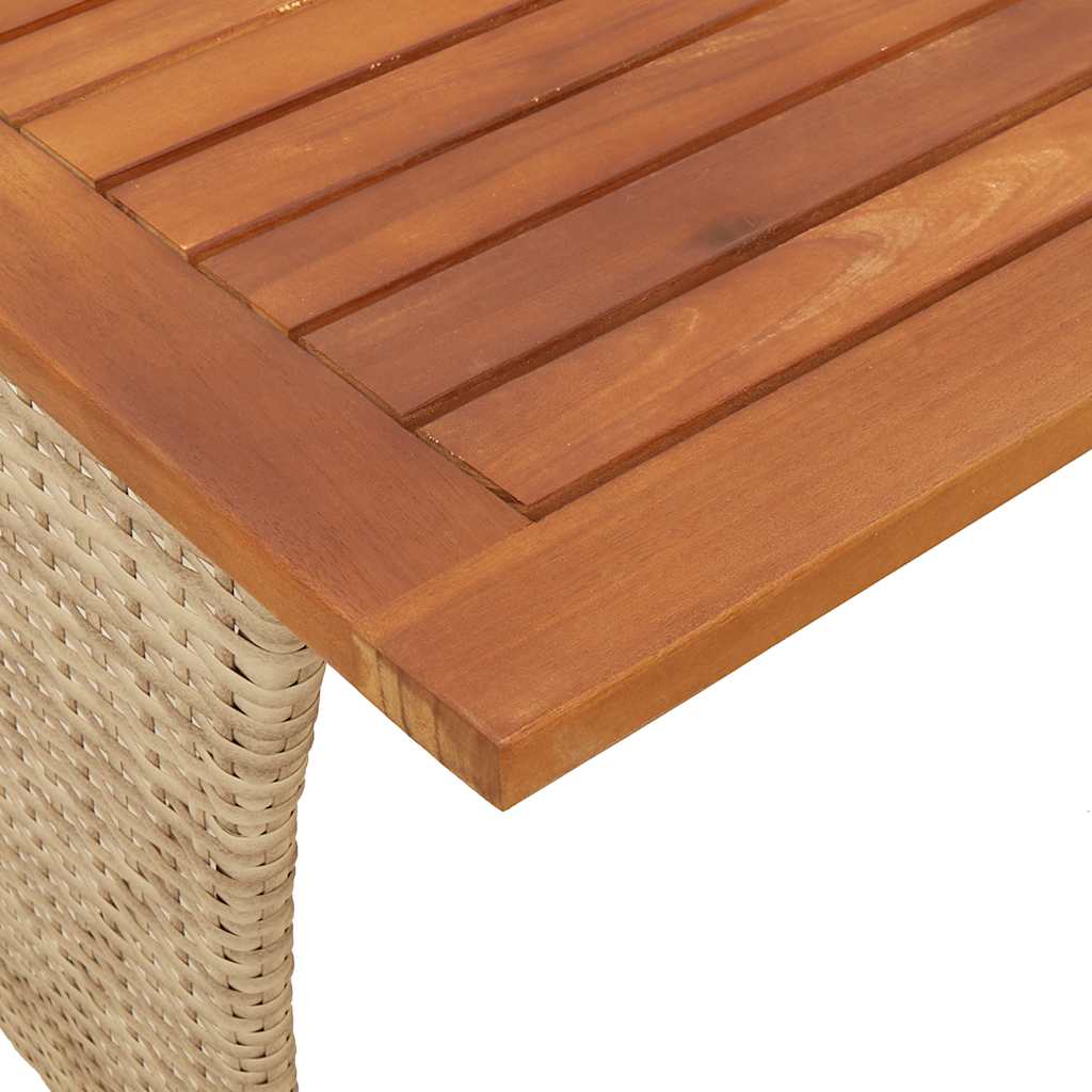 Set mobilier de grădină cu perne, 3 piese, bej, poliratan GartenMobel Dekor