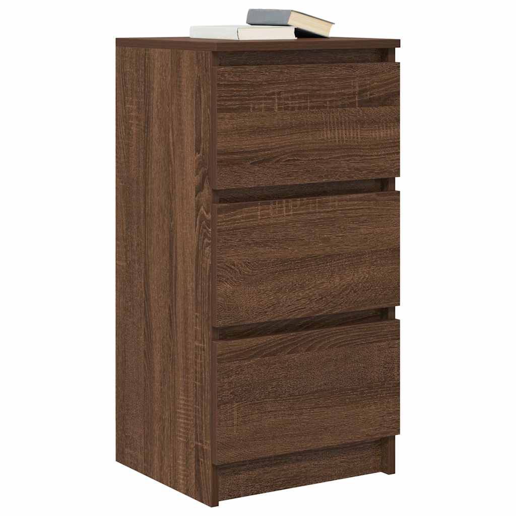 Bufetă Stejar maro 37,5x35x76 cm Lemn prelucrat GartenMobel Dekor