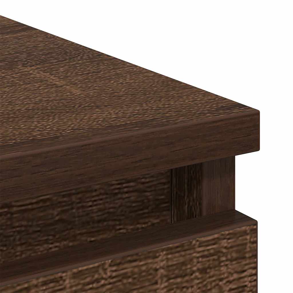 Bufetă Stejar maro 37,5x35x76 cm Lemn prelucrat GartenMobel Dekor