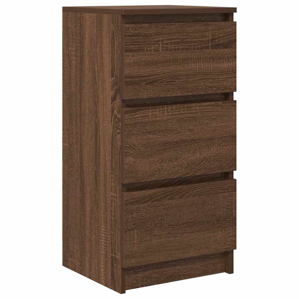 Bufetă Stejar maro 37,5x35x76 cm Lemn prelucrat GartenMobel Dekor