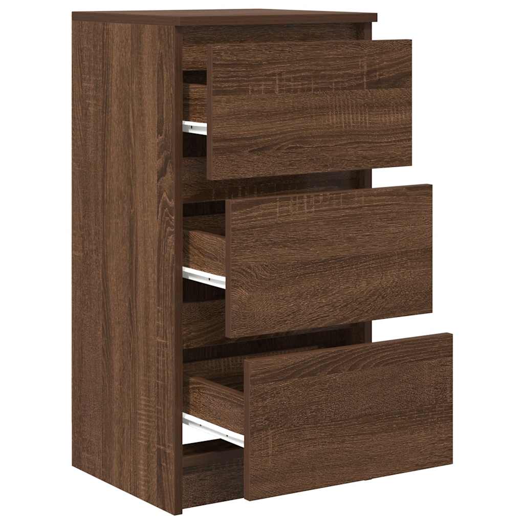 Bufetă Stejar maro 37,5x35x76 cm Lemn prelucrat GartenMobel Dekor
