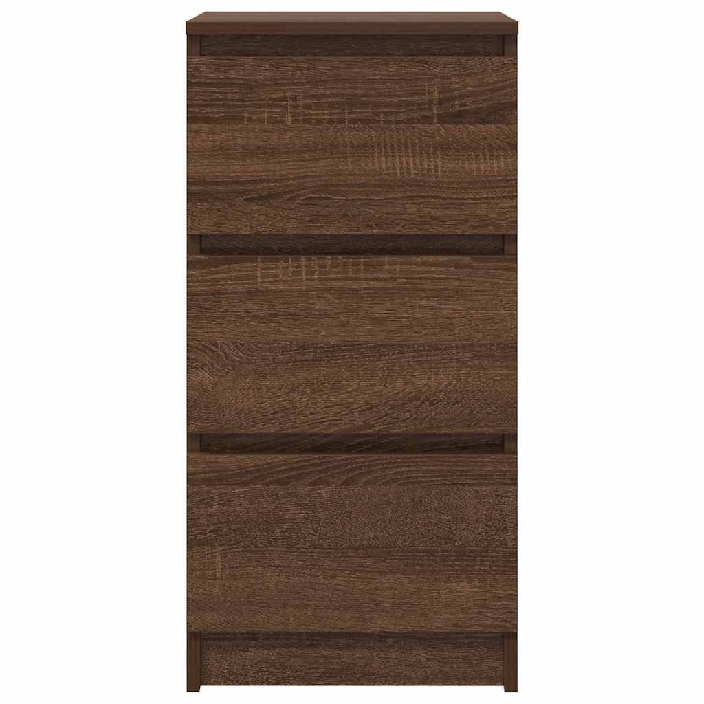 Bufetă Stejar maro 37,5x35x76 cm Lemn prelucrat GartenMobel Dekor