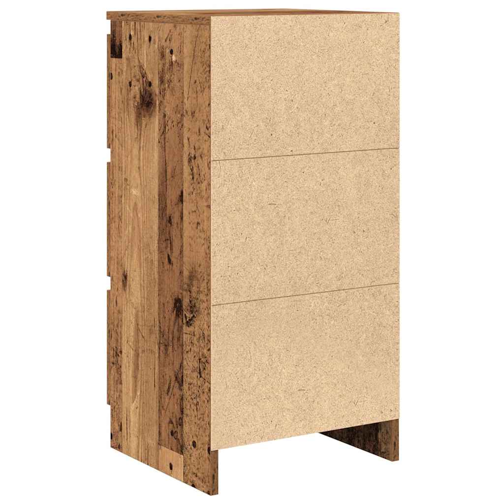 Bufetă din lemn vechi 37,5x35x76 cm din lemn prelucrat GartenMobel Dekor