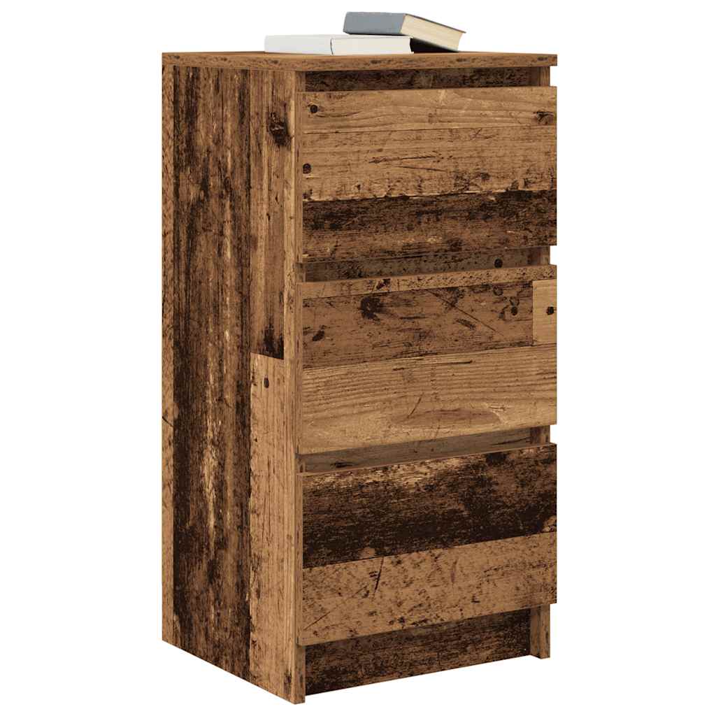 Bufetă din lemn vechi 37,5x35x76 cm din lemn prelucrat GartenMobel Dekor